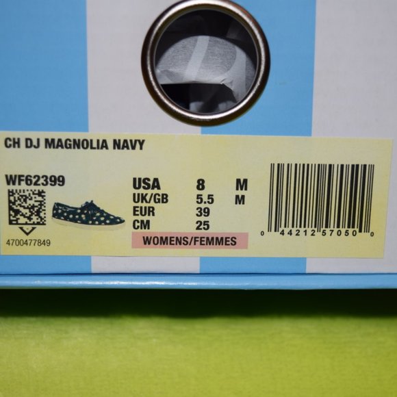 Draper James X Keds Navy Magnolia Sneaker 8 - Picture 10 of 10
